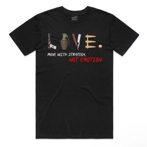 Love graphic tee Sz Various